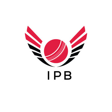IPB Cricket Company logo. IPB Tournament and Team logo design and business. IPB Branding Design best icon.
