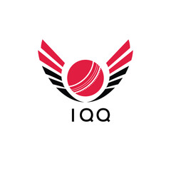 IQQ Cricket Company logo. IQQ Tournament and Team logo design and business. IQQ Branding Design best icon.
