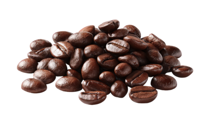 Pile Of Roasted Coffee Beans
