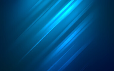 Diagonal Light Streaks on Blue Background