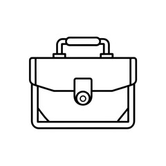 portfolio showcase icon isolated on white