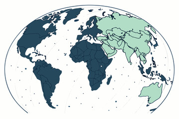 world map vector