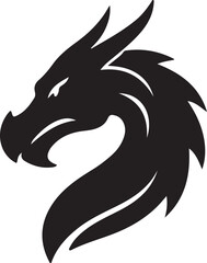 Vector wolf head tattoo design, a stylized tribal illustration of a wild animal silhouette symbol