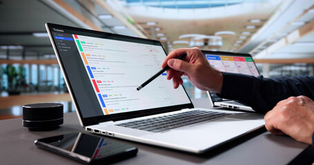 Senior Man Provides Remote Technical Support