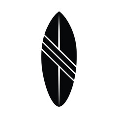 Surfboard Icon Vector Illustration