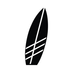 Windsurfing Board Icon Vector Illustration