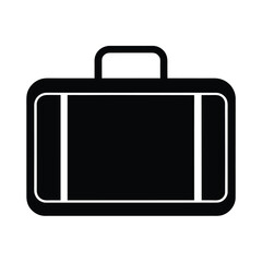 Suitcase Handle Icon Vector Illustration