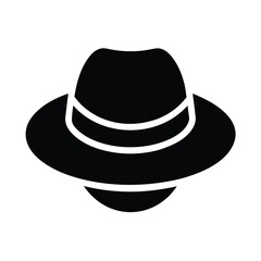 Travel Hat Icon Vector Illustration