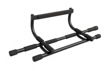 Doorway pull up bar for home fitness strength training
