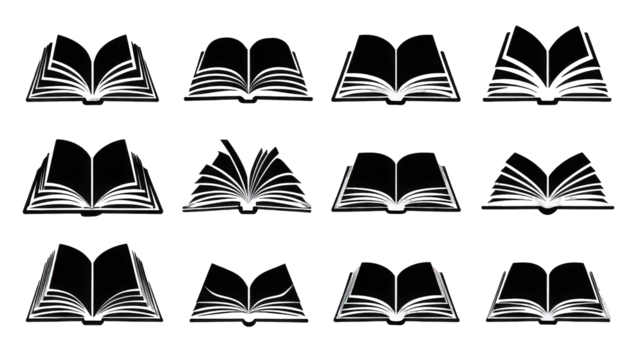 White Light Particles on Black Background