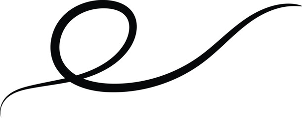 Elegant Swirl Flourish