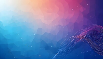 Bright Gradient Abstract Line Pattern Background for Modern Blue Cover Design
