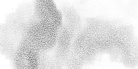 Abstract Black and White Textured Pattern with Gritty Speckled Appearance.