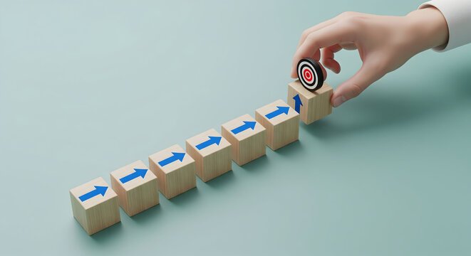 Reaching business goals step-by-step with strategic planning and execution