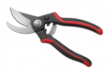 Bypass pruning shears tool for garden trimming