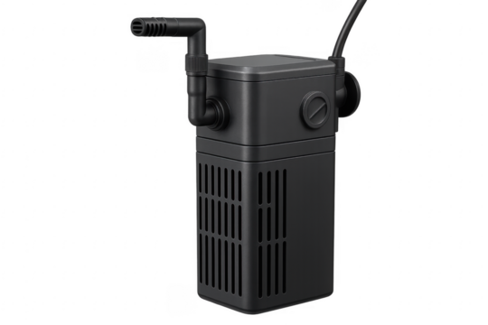 Aquarium internal filter providing water circulation and filtration