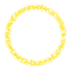  frame with snowflakes