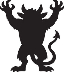  Werewolf howling at the moon