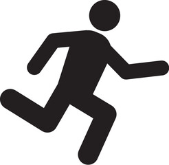 走る　アイコン