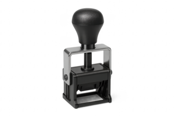 Automatic rubber stamp for official paperwork bureaucracy