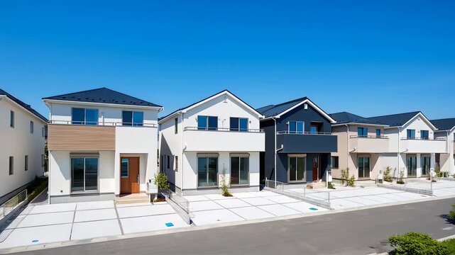 ローコストの分譲住宅街イメージ