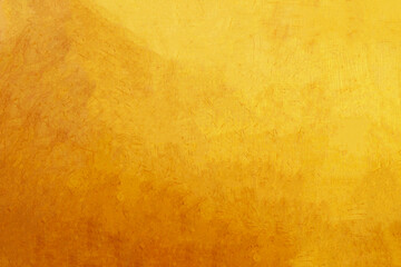Old gold metal wall background or texture and shadow