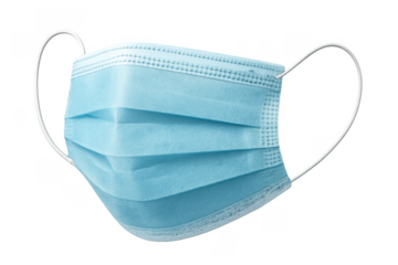 Surgical face mask protecting against virus infection