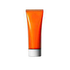 Orange tube cosmetic product (1)
