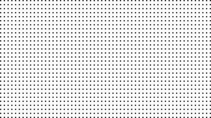 Uniform grid of black dots on white