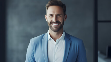 portrait of a handsome man