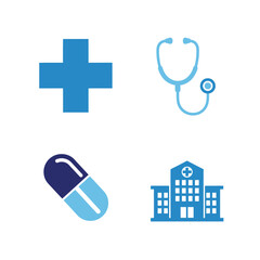 Healthcare Icons Essential Symbols for Medical Professionals and Facilities