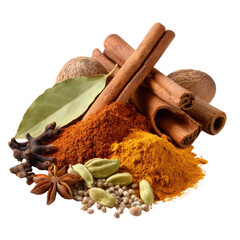 Colorful Assortment of Spices and Herbs for Culinary Inspiration