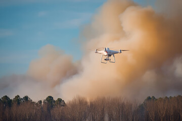 drones play crucial role in firefighting and assessing aftermath of wildfires