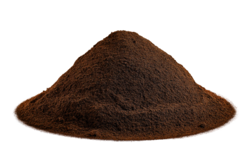 Rich, Dark Earthy Substance: A captivating view of a rich, dark, earthy substance, showcasing its fine texture and natural allure. A symbol of fertility and new beginnings.