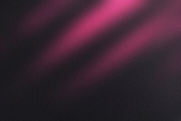Dramatic Pink Light Streaks on Grainy Dark Background Creates an Ethereal and Abstract Composition...