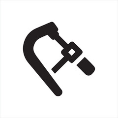 set of tools for construction icon vector illustration logo silhouette logo sticker design 