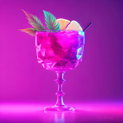 Neon cocktail 
