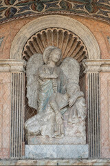 Friedhof, Grabstein, Statue
