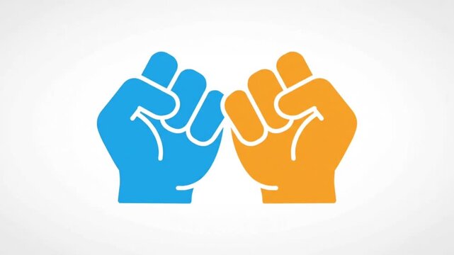 fists to pinky promise agreement and conflict resolution