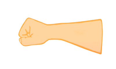 Watercolor Orange Punch Effect Design