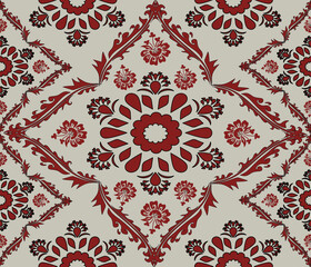 seamless damask pattern