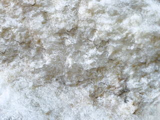 Textured stone surface with natural white and beige patterns