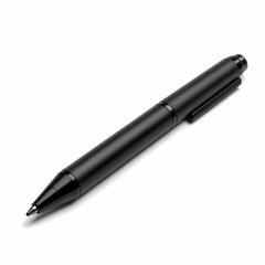 Black metal pen writing instrument office supply stationery tool design