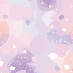 파스텔톤 추상 벡터 배경: 부드러운 톤의 유동적 패턴