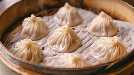 Authentic Chinese Xiaolongbao (Steamed Soup Dumplings): Pork, Crab Roe & Vegetarian Flavors with Juicy Filling & Thin Wrapper – Perfect for Breakfast, Restaurant Meals, Homemade Cooking & Gift Sets