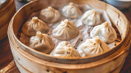 Authentic Chinese Xiaolongbao (Steamed Soup Dumplings): Pork, Crab Roe & Vegetarian Flavors with Juicy Filling & Thin Wrapper – Perfect for Breakfast, Restaurant Meals, Homemade Cooking & Gift Sets