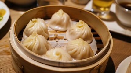 Authentic Chinese Xiaolongbao (Steamed Soup Dumplings): Pork, Crab Roe & Vegetarian Flavors with Juicy Filling & Thin Wrapper – Perfect for Breakfast, Restaurant Meals, Homemade Cooking & Gift Sets