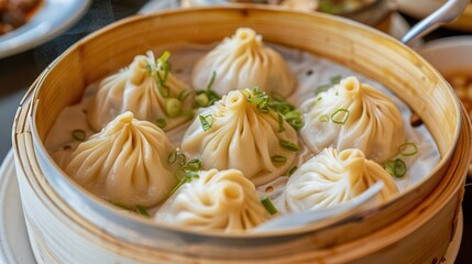 Authentic Chinese Xiaolongbao (Steamed Soup Dumplings): Pork, Crab Roe & Vegetarian Flavors with Juicy Filling & Thin Wrapper – Perfect for Breakfast, Restaurant Meals, Homemade Cooking & Gift Sets