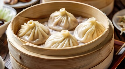 Authentic Chinese Xiaolongbao (Steamed Soup Dumplings): Pork, Crab Roe & Vegetarian Flavors with Juicy Filling & Thin Wrapper – Perfect for Breakfast, Restaurant Meals, Homemade Cooking & Gift Sets