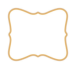 Golden shiny luxury 3d frame in oriental style. Islamic ornamental frame, window, arabesque border. Indian decorative element, morocco shapes. Vector illustration for greeting card, design